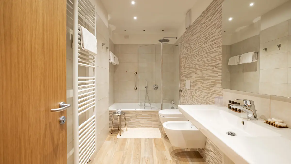 Hotel Pontechiesa Cortina Bathroom