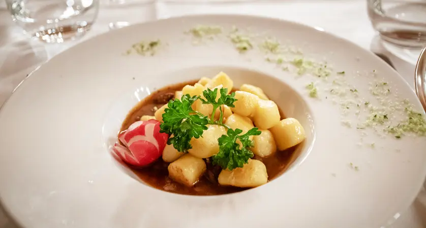 Italy Drei Zinnen Hotel Tre Cime Gnocchi