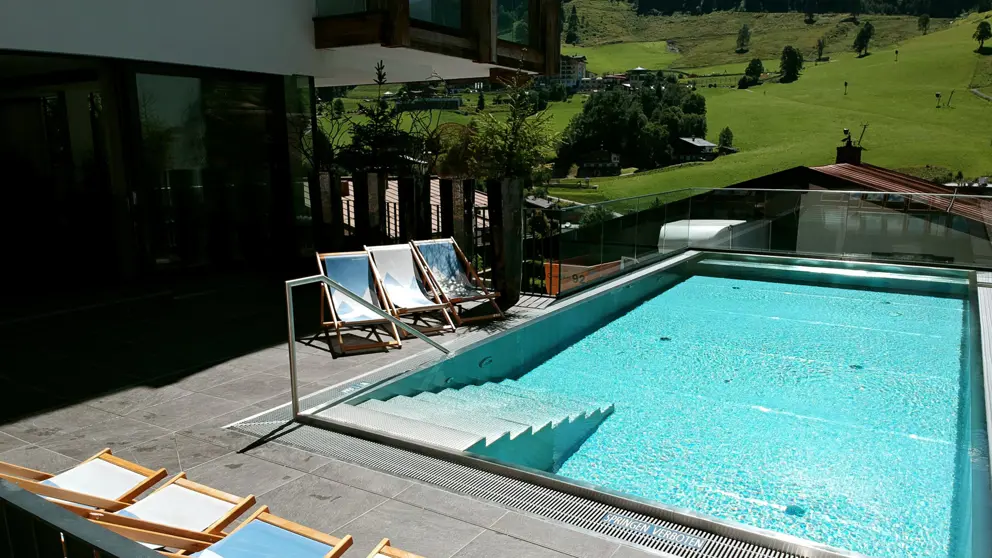 Adler Resort Hinterglemm Austria outdoor pool [4]
