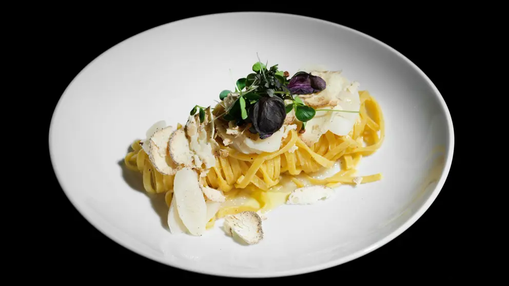 Beausite Park Hotel Wengen Restaurant Altitude Typical Pasta Dish [7]