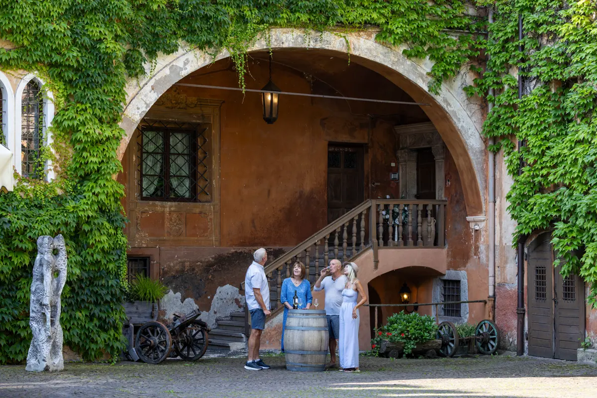 Merano, South Tyrol, Italy, Wine Tasting at Castel Rametz