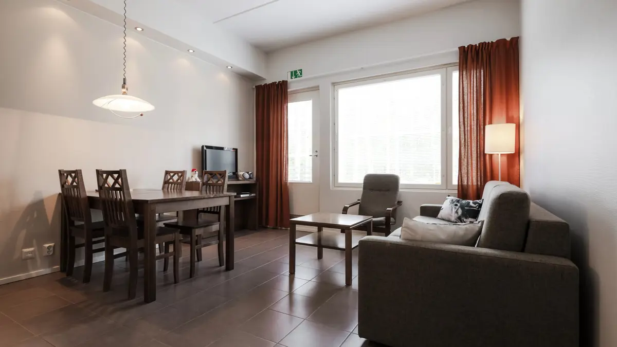 Akas Star Studio Alcove Apartment Living Area