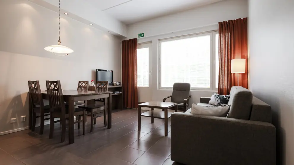 Akas Star Studio Alcove Apartment Living Area [5]