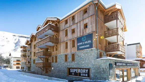 Residence Neige Et Soleil Les Deux Alpes Exterior 2