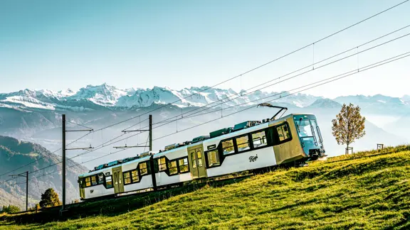 Rigi Kulm cogwheel railway ©Switzerland Tourism/Christian Meixner