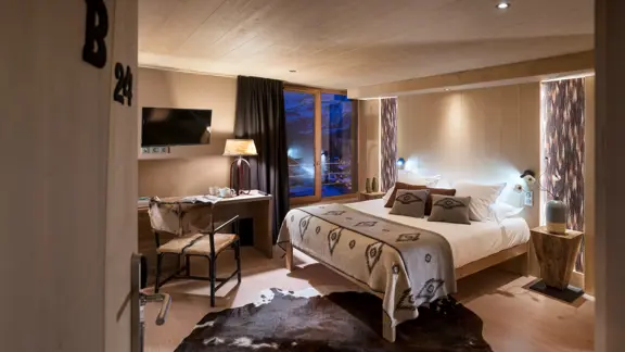 Typical apartment bedroom