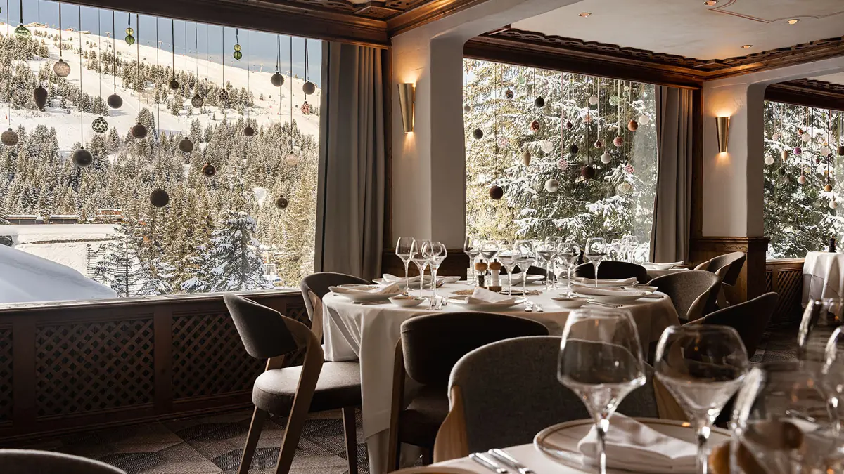 Hotel Les Sherpas Courchevel Restaurant 