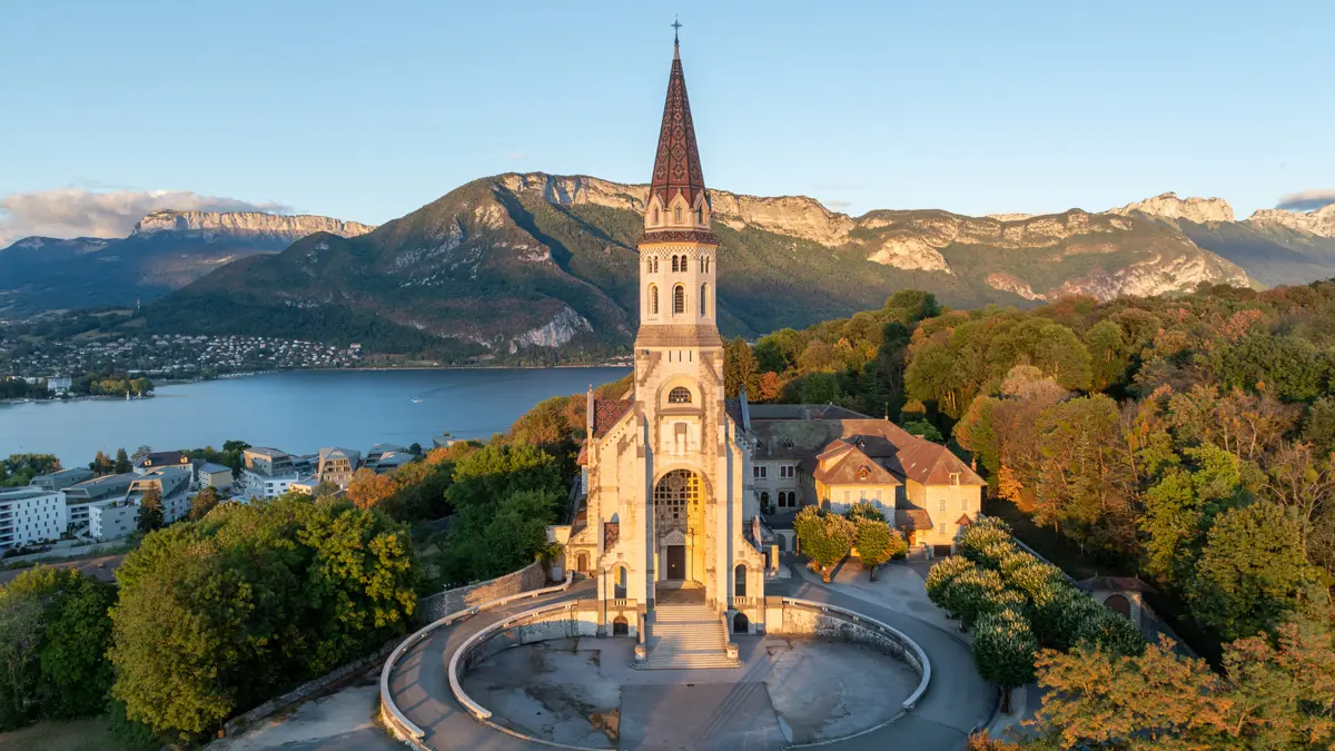 Basilica Of The Visitation Lake Annecy France