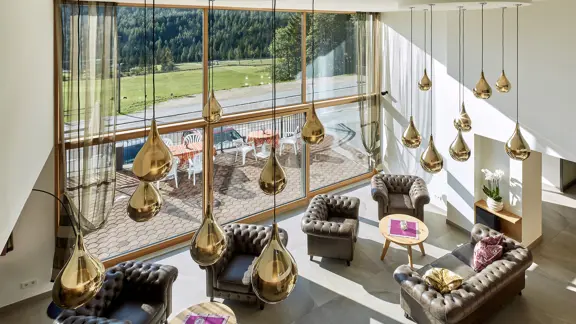 Inghams Italy Dolomites Colfosco Hotel Mezdi Lounge 1