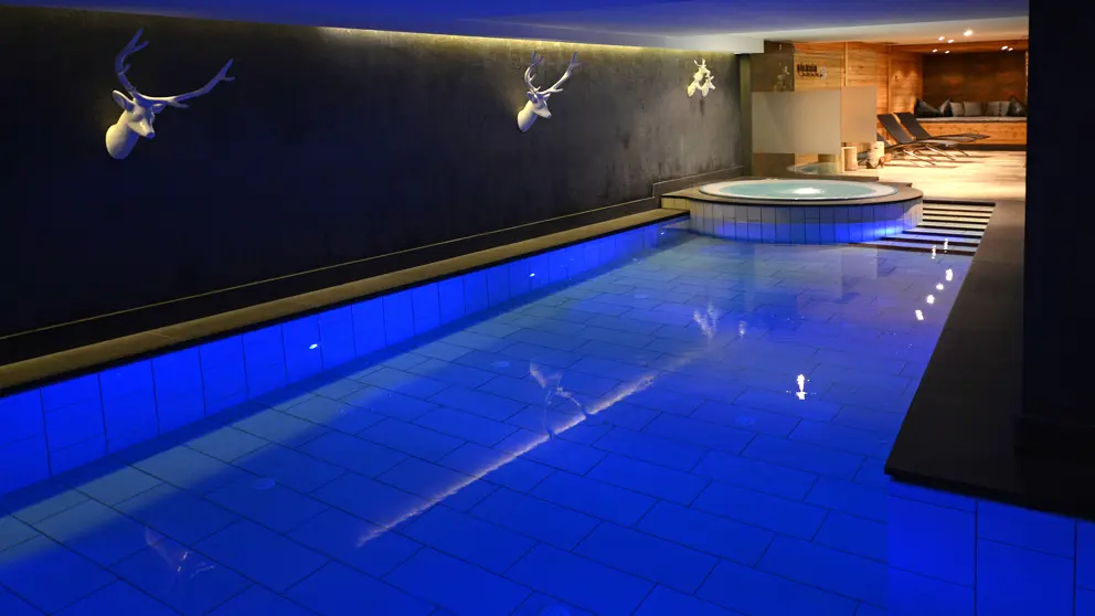Italy, Dolomites, Selva, Hotel Somont, Indoor Pool [2]