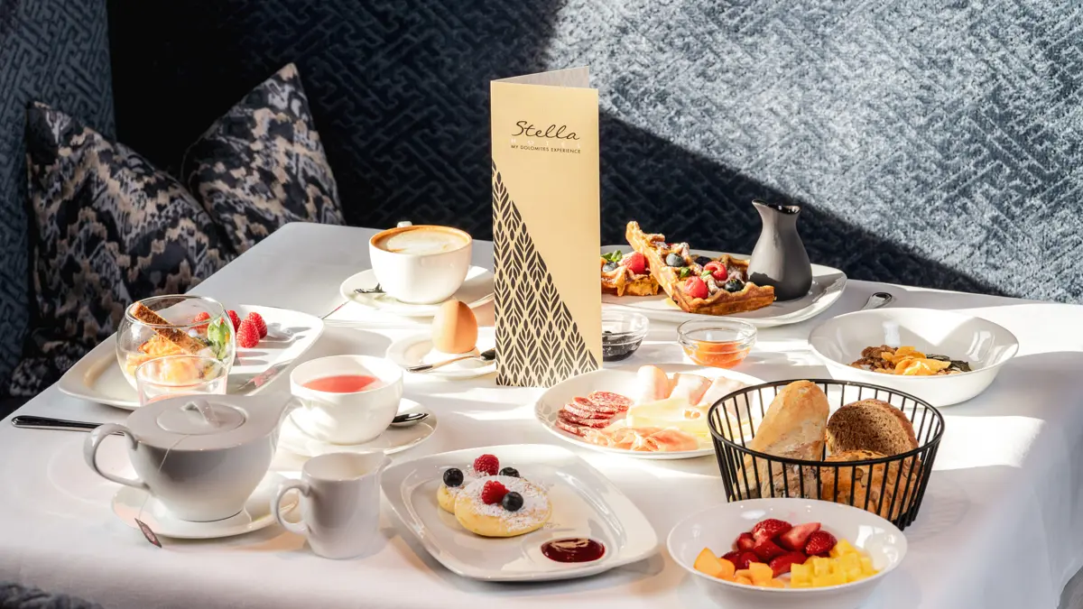 Hotel Stella Selva Breakfast Spread