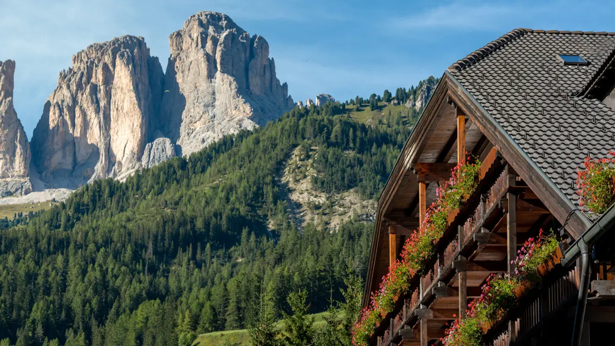 Hotel Medil Canazei Immersed In Dolomite Landscape