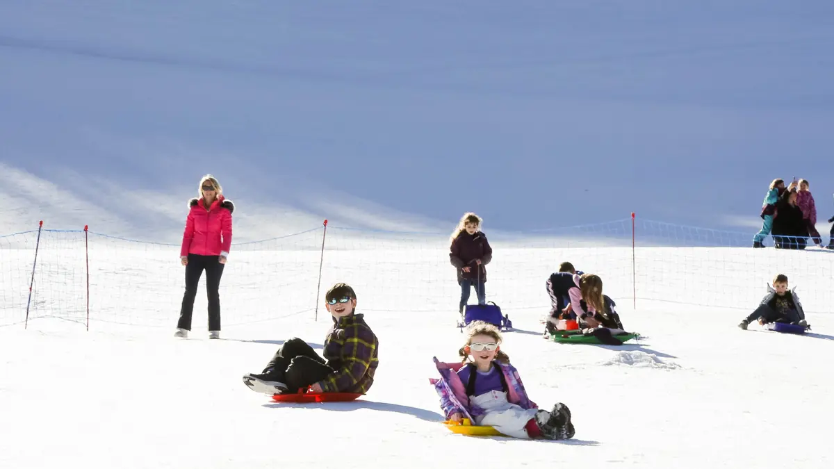 Sledding in Morzine © OT Morzine 