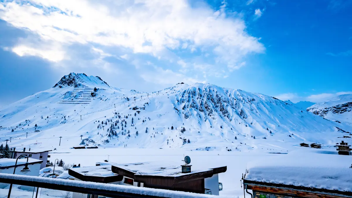Chalet Arktic Tignes Balcony View