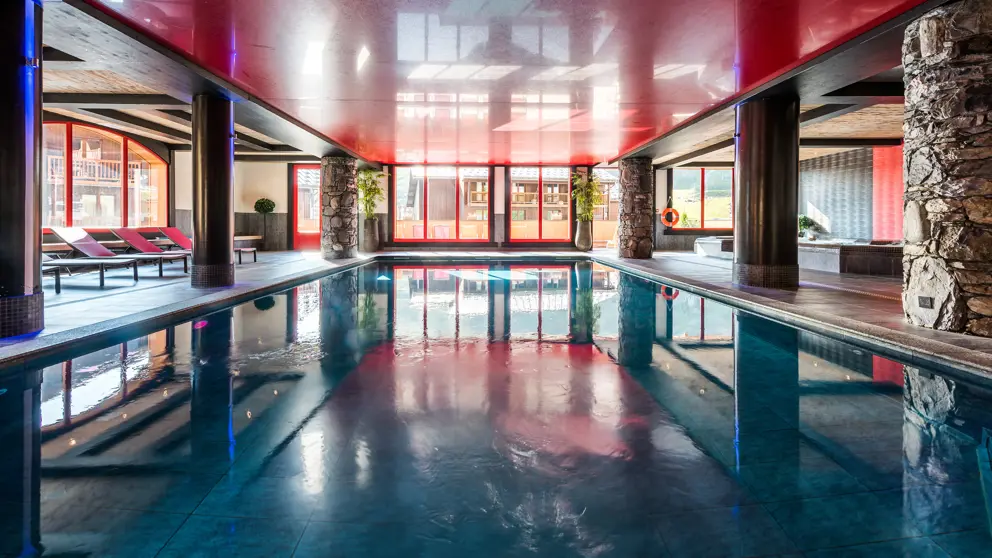 Residence Le Telemark Apartments Tignes swimming pool [3]