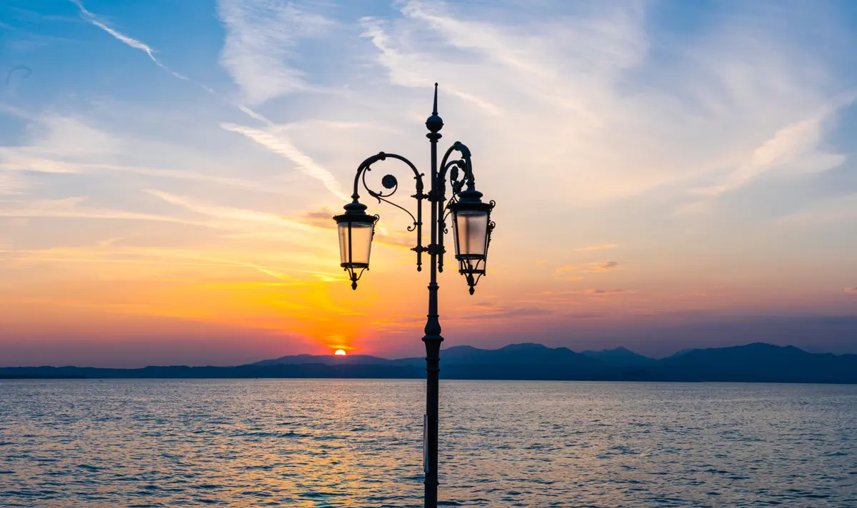 Lake Garda, Lazise, Sunset