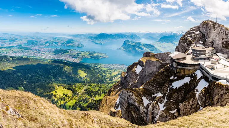 A scenic view of a landscape