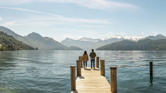 Weggis harbour  ©Switzerland Tourism/Andreas Gerth