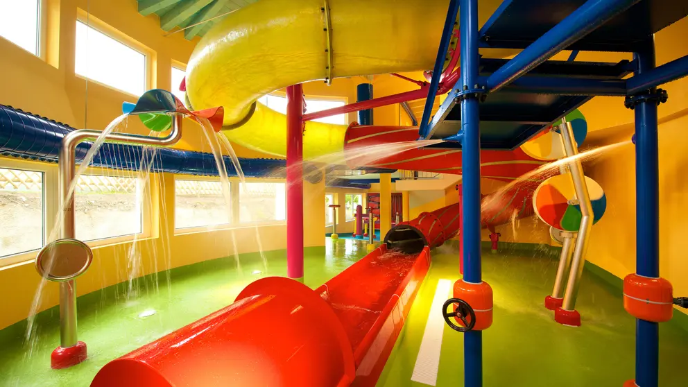 Alpenpark Resort Seefeld Water Slides [3]