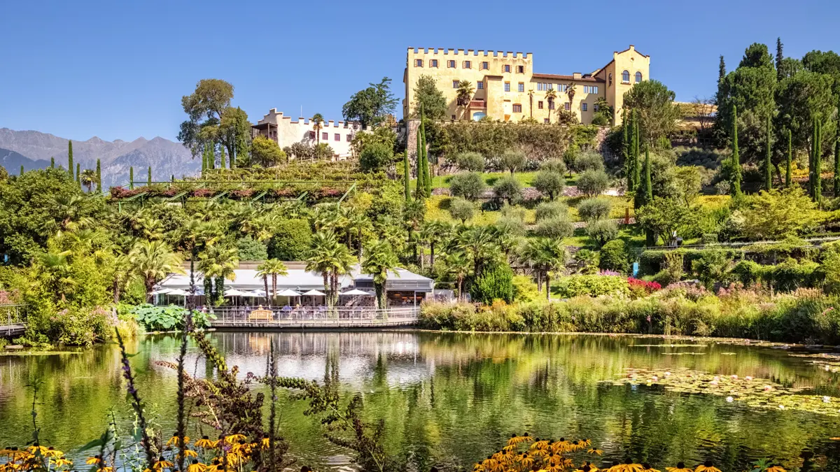 Trauttmansdorff Castle And Gardens Merano Italy