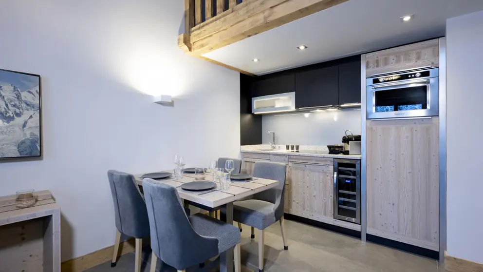 Residence Elena Chamonix One Bedroom Apartment Interior 2 [7]