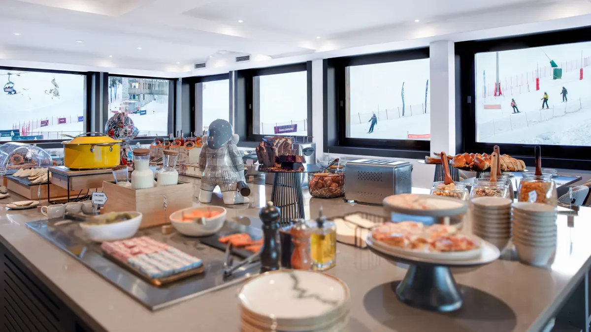 Hotel Popalp La Plagne Buffet