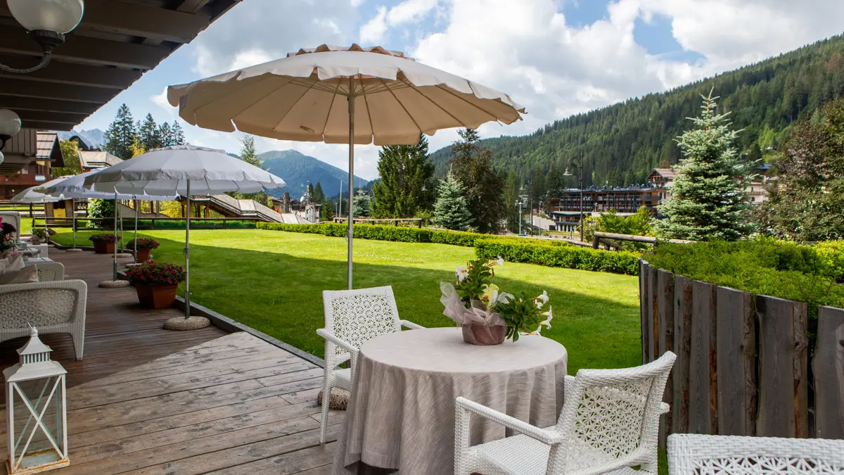 Hotel Spinale Madonna Di Campiglio Italy Terrace