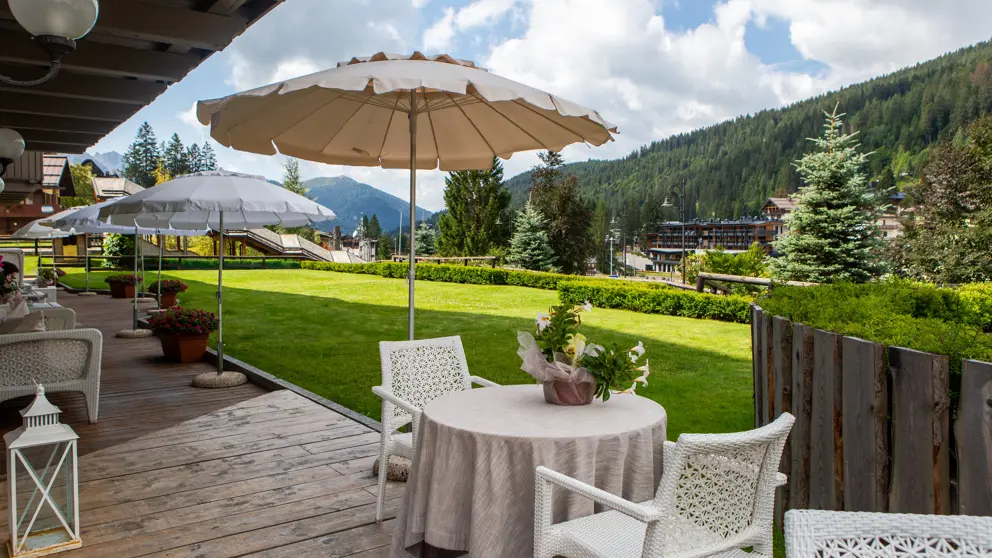 Hotel Spinale, Madonna di Campiglio, Italy, Terrace & Garden [4]