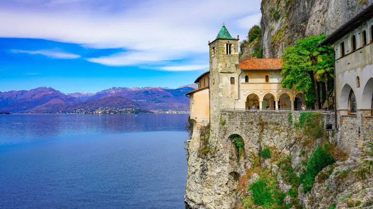 A scenic view of a landscape