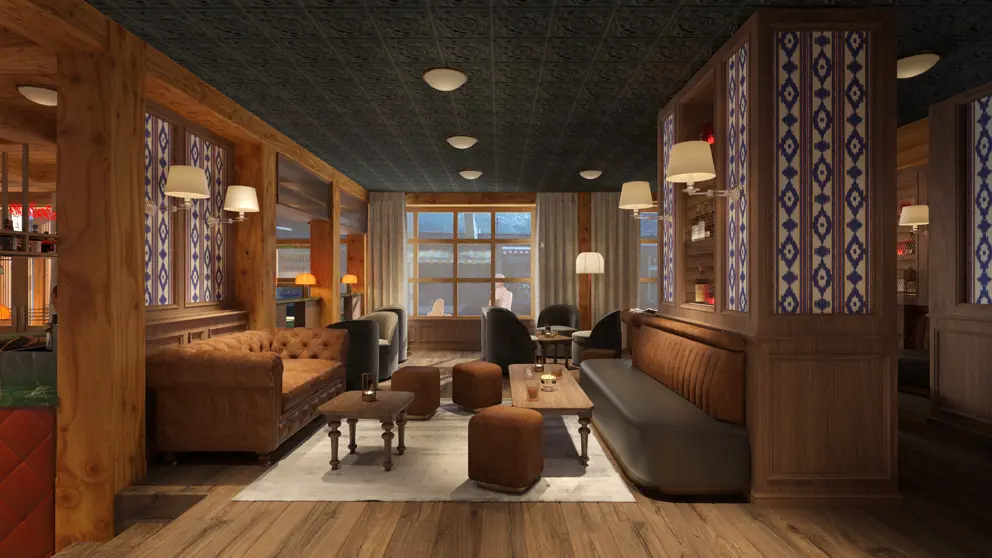 Braunbaer Hotel Wengen Lounge Area Photosynthesis [8]