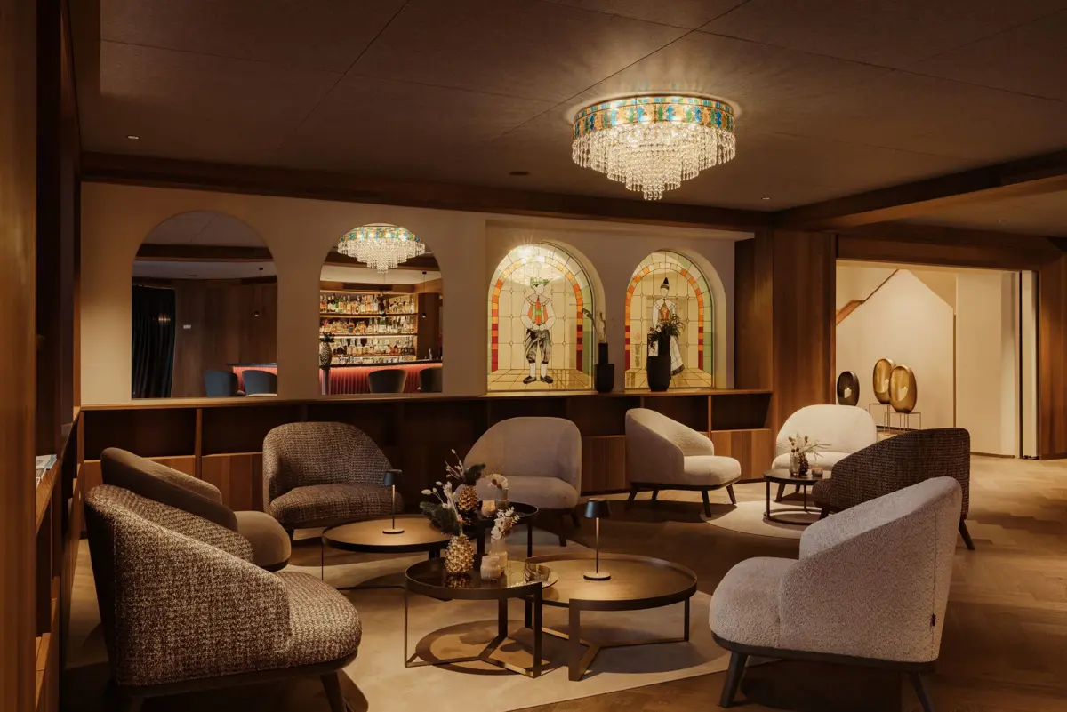 Hotel Oswald Selva Italy Lounge Area ©Alexmoling