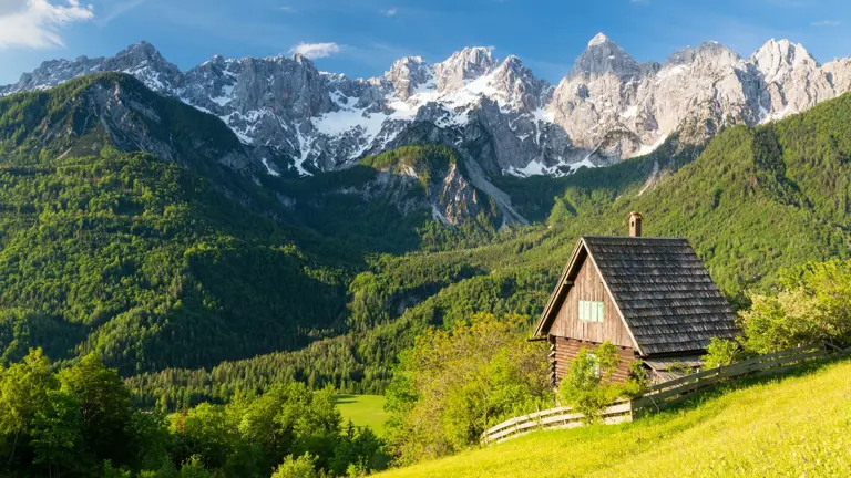 A scenic view of a landscape