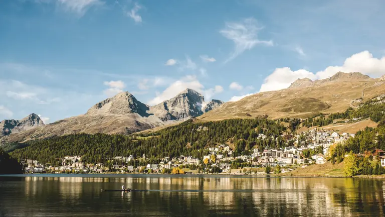 A scenic view of a landscape