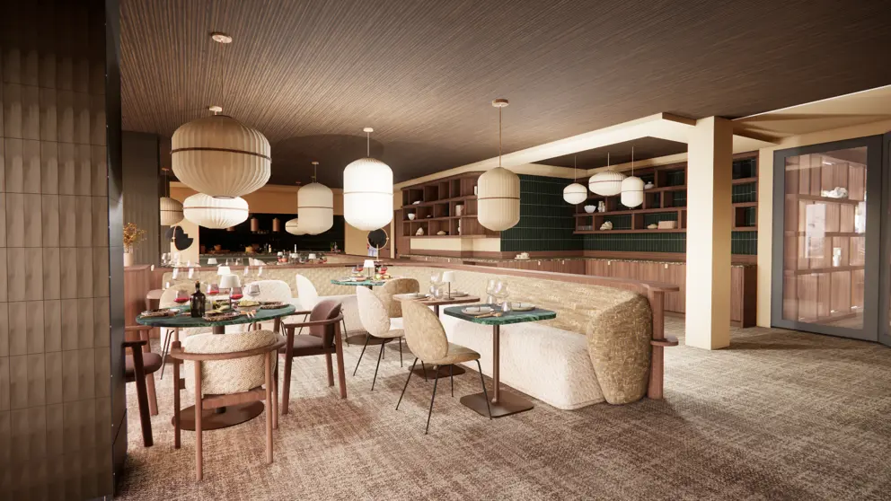 Hotel Fahrenheit Seven Les Menuires Restaurant ©Melvin Delantes [2]