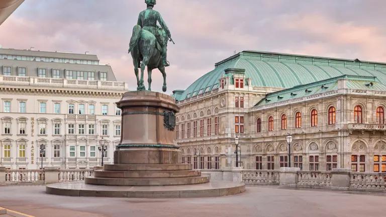 A scenic view of a landscape