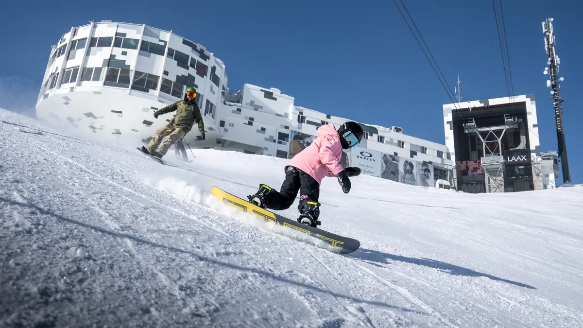 Snowboarding Philipp Ruggli Flimslaax