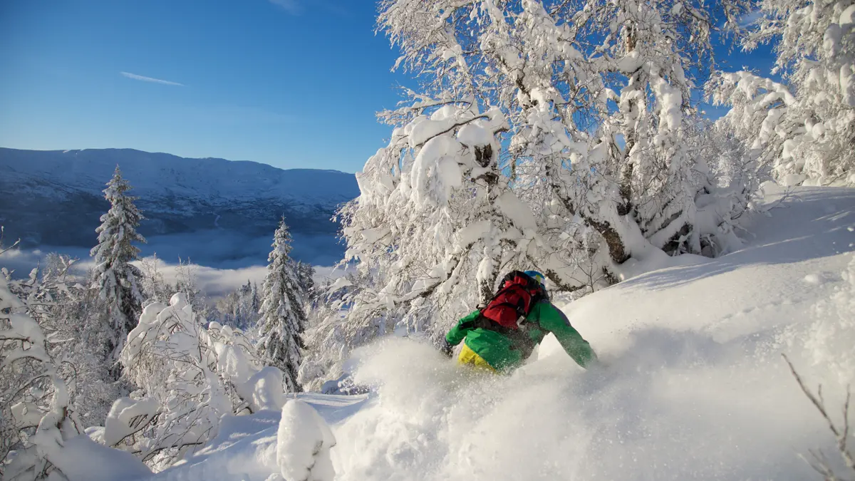 Off Piste Skiing in Voss