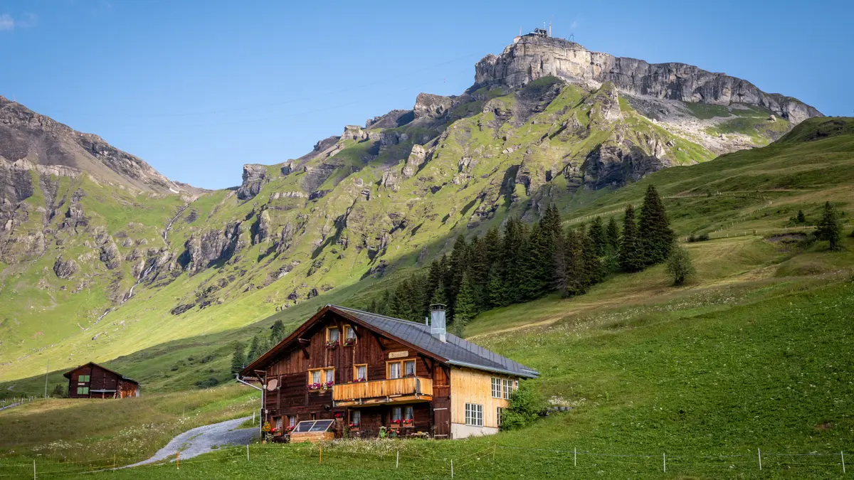 Mürren Schiltalp Mountain Hut ©Jungfrau Region Tourism