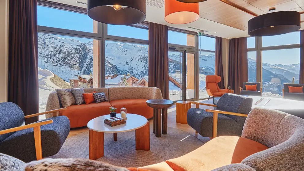 Residence Ecrin Blanc La Rosiere Communal Lounge [1]