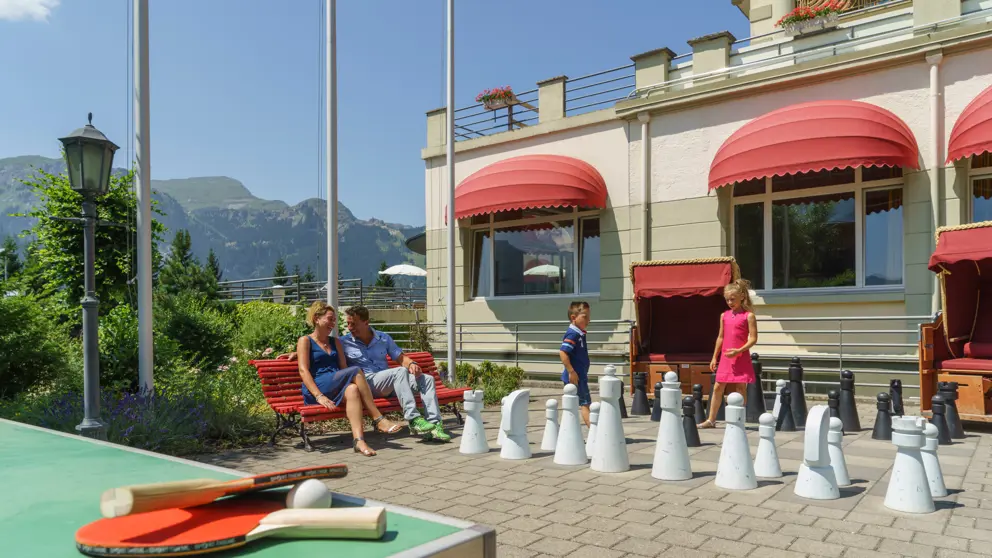 Hotel Victoria Lauberhorn Wengen Outdoor Games [1]