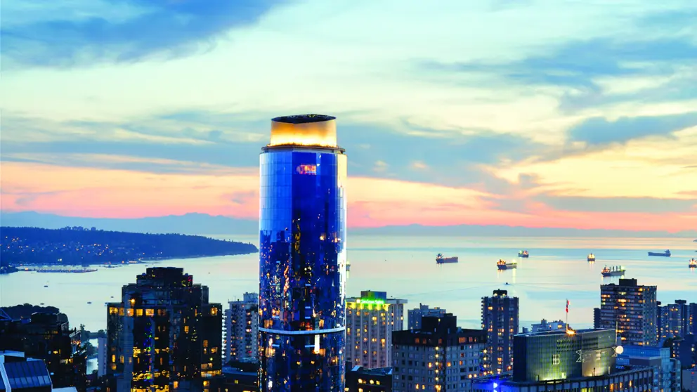 Sheraton Wall Centre Hotel Vancouver Skyline Exterior 2 [4]