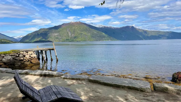 A scenic view of a landscape