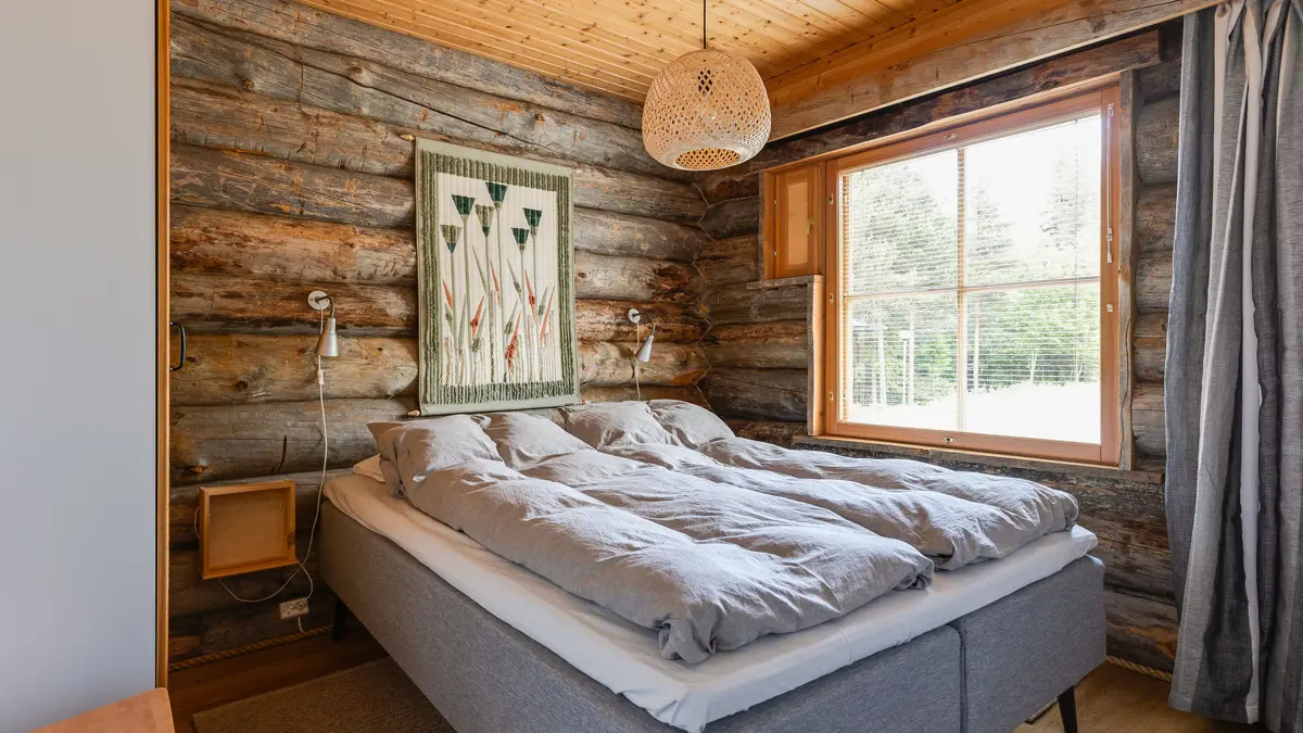 Levi Log Cabins Levi Lomailevi E18 Cabin Double Room