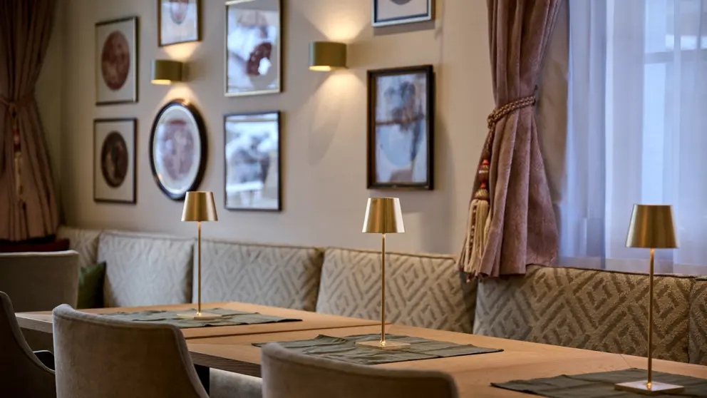 Hotel Haldenhof Lech Stube Dining