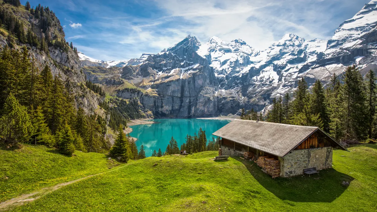 Lake Oeschinnensee Switzerland