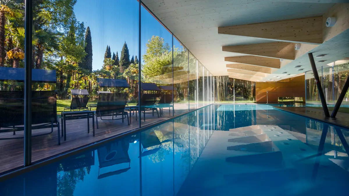 Du Lac Et Du Parc Hotel Riva Del Garda Indoor Pool