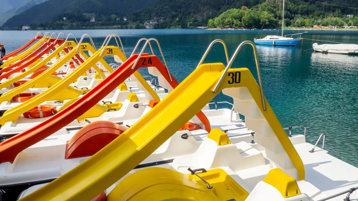 Pedaloes Lake Ledro