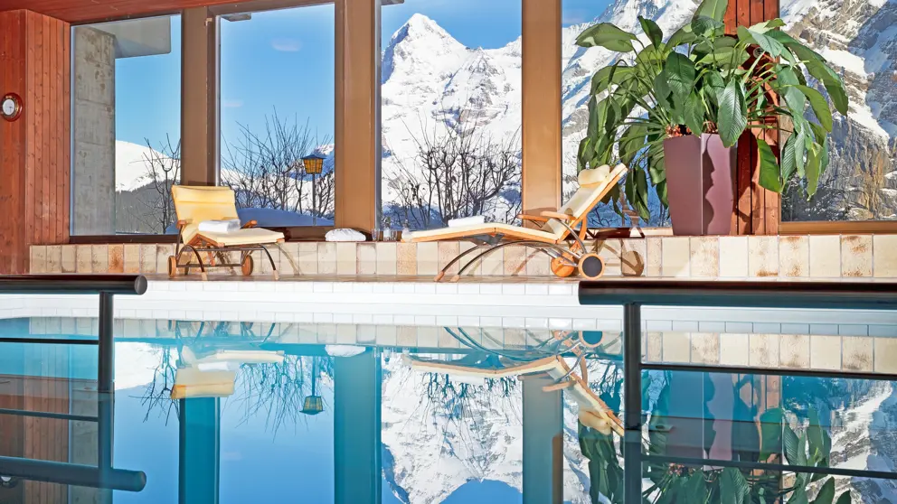 Hotel Eiger Murren Swimming Pool [2]