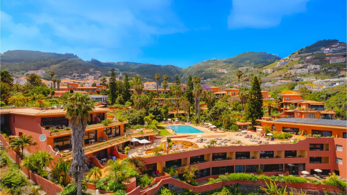 Quinta Splendida Canico Panorama of Hotel and Grounds 