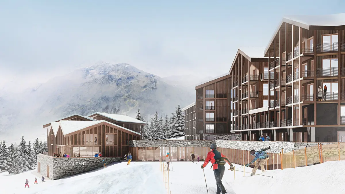 Residence L'ecrin Blanc La Rosiere Exterior Building